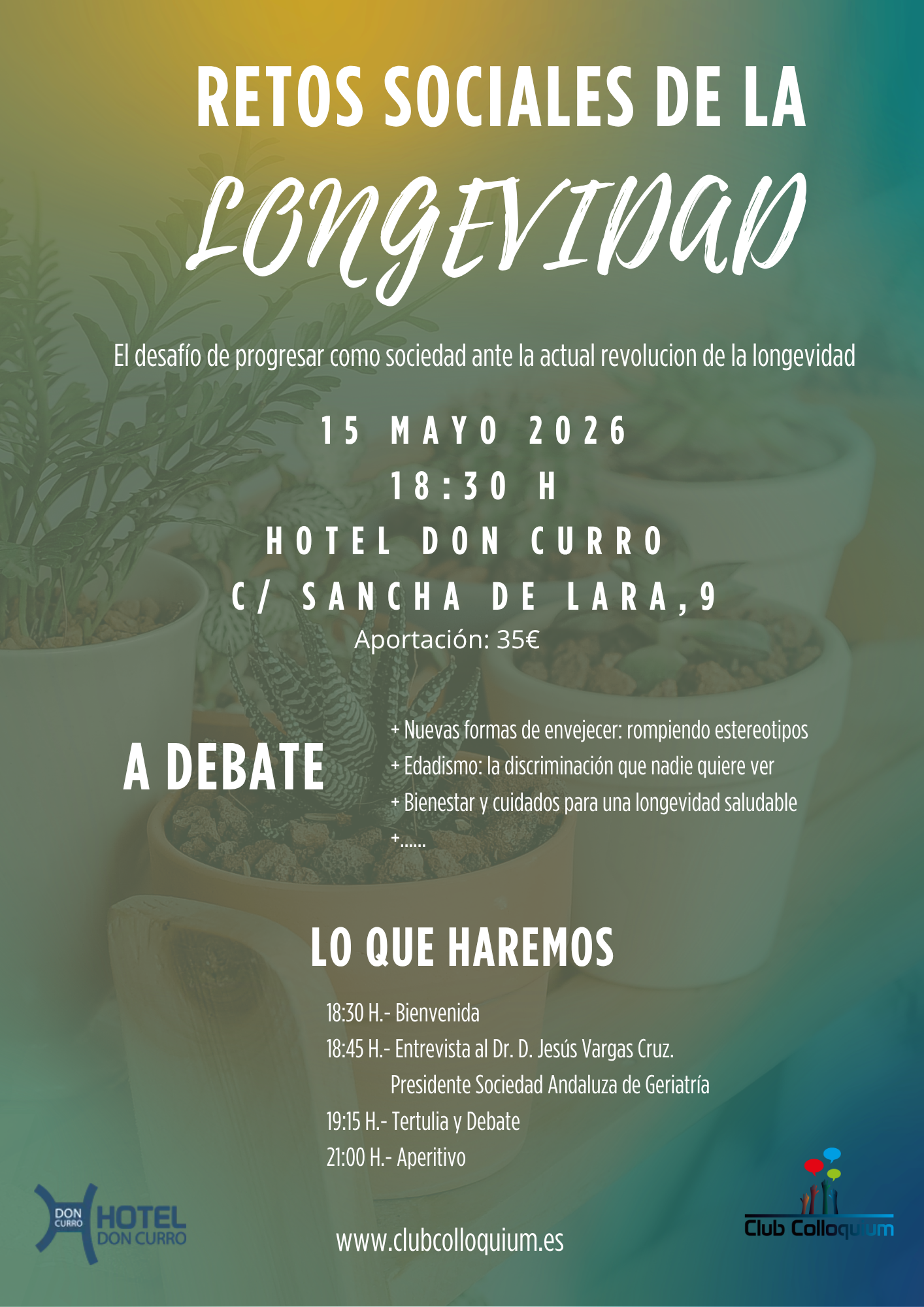 RETOS SOCIALES DE LA LONGEVIDAD